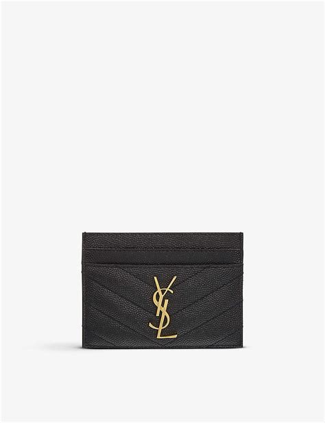 ysl credit card holder ig|selfridges YSL card holder.